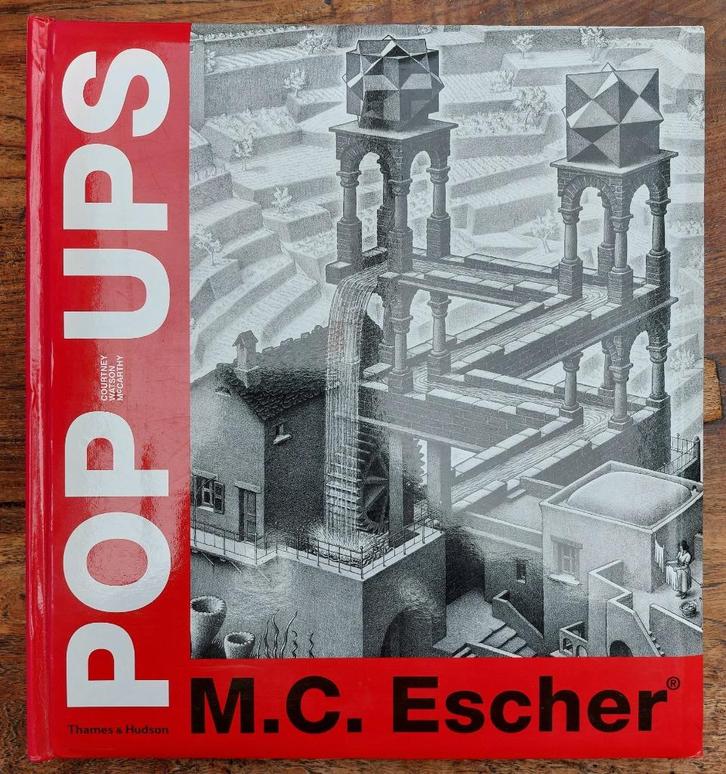 M.C. Escher pop-up boek Hardcover Engels in mooie staat, Boeken, Taal | Engels, Gelezen, Fictie, Ophalen of Verzenden