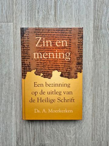 A. Moerkerken - Zin en mening beschikbaar voor biedingen