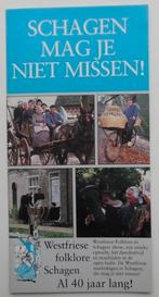 Foldertje - Schagen mag je niet missen - 1993, Ophalen of Verzenden, Zo goed als nieuw, Overige typen