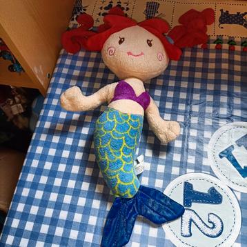 Zeemeermin knuffel Tendertoys 34 cm groot  beschikbaar voor biedingen