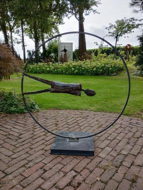 Stalen tuinbeelden voor schappelijke prijzen, Tuin en Terras, Tuinbeelden, Nieuw, Mensenbeeld, Metaal, Ophalen of Verzenden