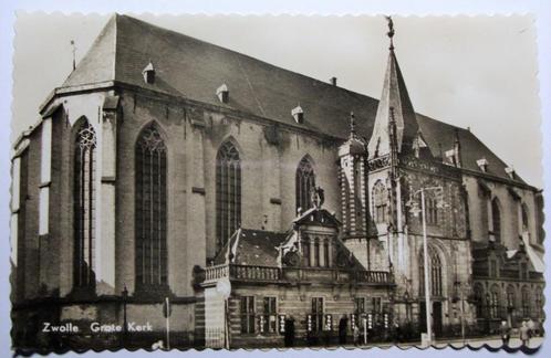 ansichtkaart kerken Nederland nr. 6 - Zwolle, Verzamelen, Ansichtkaarten | Nederland, Ongelopen, Overijssel, Ophalen of Verzenden