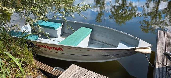 Aluminium visboot/tourboot met Yamaha 3.5 pk motor, Watersport en Boten, Accessoires en Onderhoud, Gebruikt, Ophalen