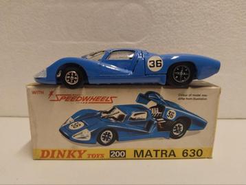 Originele Dinky Toys #200 MATRA 630 blauw #36 beschikbaar voor biedingen