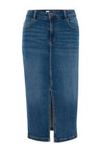 WE Jeansrok M denim halflang Blue Ridge, Maat 38/40 (M), Blauw, WE, Ophalen of Verzenden