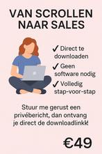 Social Media Verkoopplan – Van Scrollen naar Sales, Ophalen, Nieuw