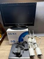 Wifi Camera set met beeldscherm, Ophalen, Gebruikt, Buitencamera