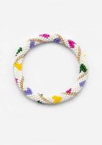Glaskralen armband - alaska - RB287, Overige materialen, Overige kleuren, Verzenden, Nieuw