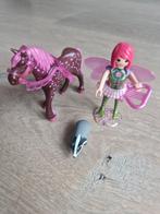 Playmobil 5449 Fee Surya met Ruby paard, Ophalen of Verzenden, Zo goed als nieuw, Los playmobil