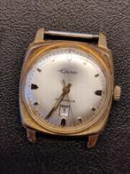 Vintage Eppo 17 jewels horloge datum op 6, Antiek en Kunst, Ophalen of Verzenden