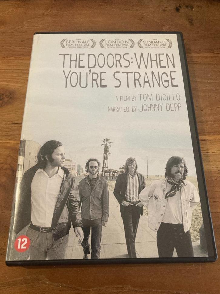 DVD The Doors: When you're strange (Dicillio / Depp), Cd's en Dvd's, Dvd's | Muziek en Concerten, Zo goed als nieuw, Muziek en Concerten
