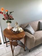 Brocante antiek ovaal eiken tafel bijzettafeltje  🍀, Ophalen