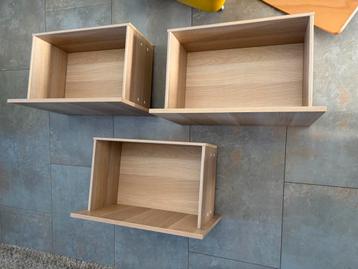 Drie lades ikea voor Besta kast kleur licht eiken - afbeelding 2