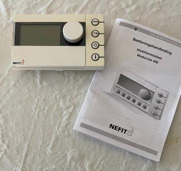 Nefit Klokthermostaat ModuLine 400 met Bedieningshandleiding beschikbaar voor biedingen