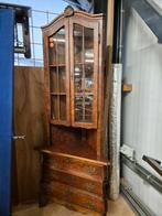 Barok hoekkast wortelnotenhout, Ophalen