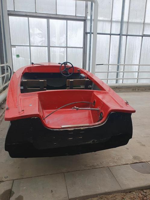 Boot + trailer + stuursysteem + stootwillen, Watersport en Boten, Bootonderdelen, Gebruikt, Overige typen, Motorboot, Ophalen