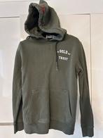 In Gold We Trust Groene Hoodie - Maat 12 Jaar, Ophalen of Verzenden, Zo goed als nieuw, Jongen of Meisje, Trui of Vest