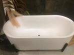 Vrijstaand Ligbad Solid Surface Mat Wit op Pootjes Mat Zwart, Ophalen, Info@dealplein.nl, Nieuw, Dealplein