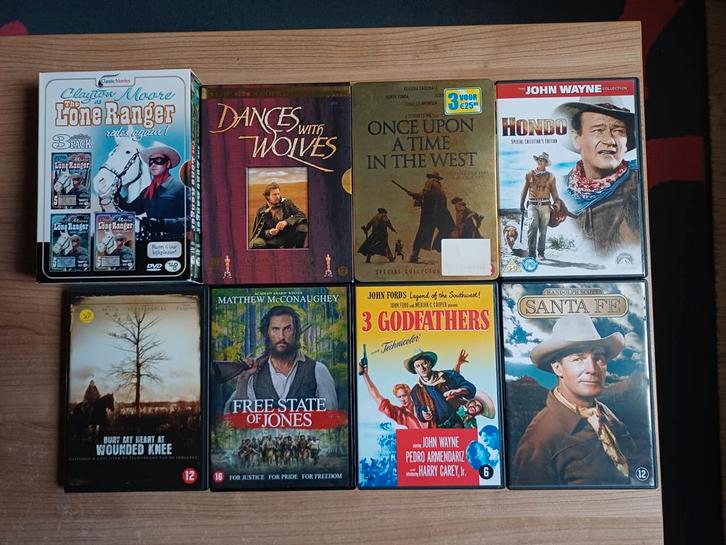 Western dvd collectie, Cd's en Dvd's, Dvd's | Klassiekers, Zo goed als nieuw, Actie en Avontuur, Verzenden