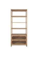 Eiken boekenkast, verweerd natuurlijk Eiken., Ophalen, Nieuw