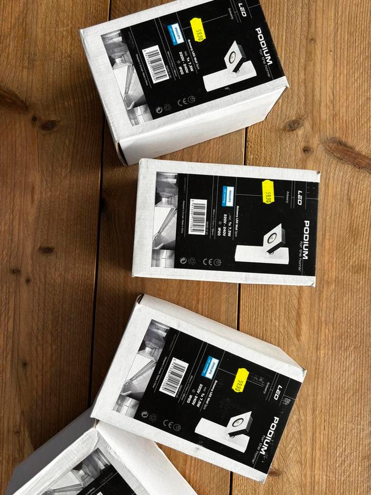 Podium Antwerp LED wandspot – Philips LED – wit, Computers en Software, Printerbenodigdheden, Zo goed als nieuw, Overige typen