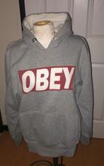 obey hoody maat l, Maat 52/54 (L), Obey, Verzenden, Grijs