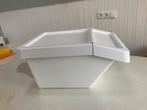 Witte IKEA opbergkist sortera 37 L, Kunststof, Gebruikt, 50 tot 100 cm, Ophalen of Verzenden
