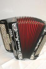 Charron Freres Full Deco uitvoering B Griff - 4 Korig, Gebruikt, Met koffer, Ophalen of Verzenden, Accordiola