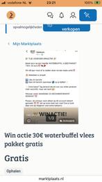 Gratis 30€ aan rundvlees nog een dag actie, Ophalen