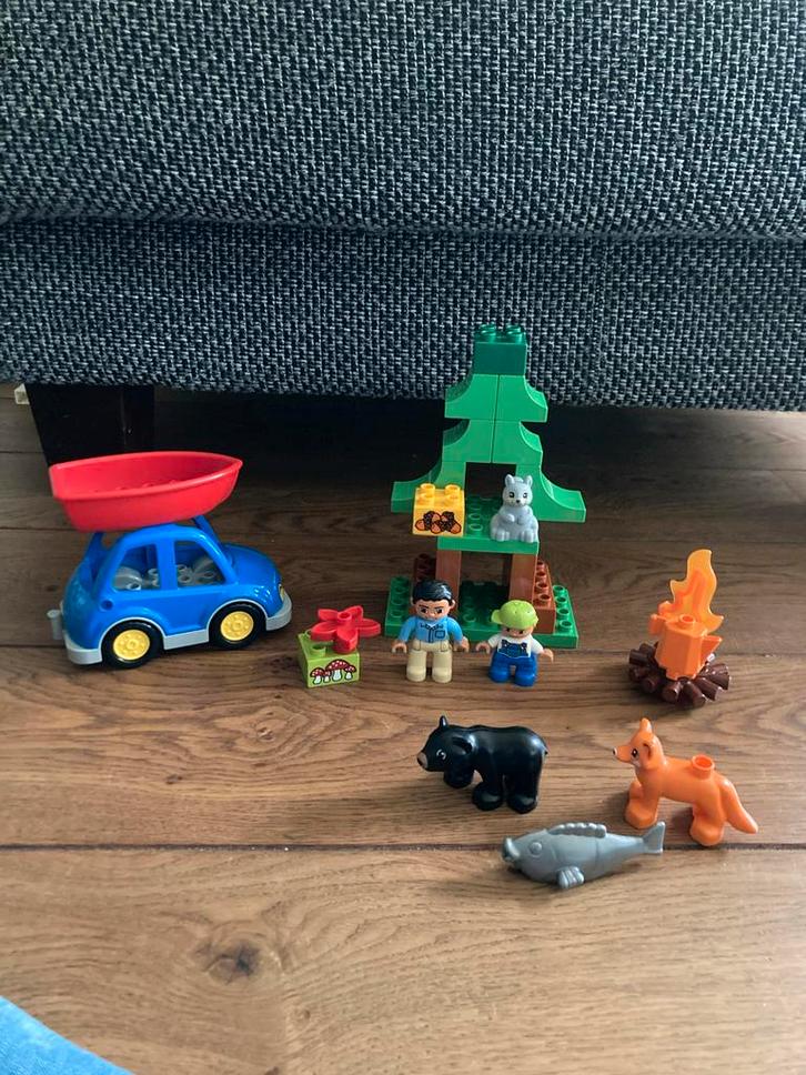 Duplo Kamperen in het Bos Set, Kinderen en Baby's, Speelgoed | Duplo en Lego, Gebruikt, Duplo, Complete set, Ophalen of Verzenden