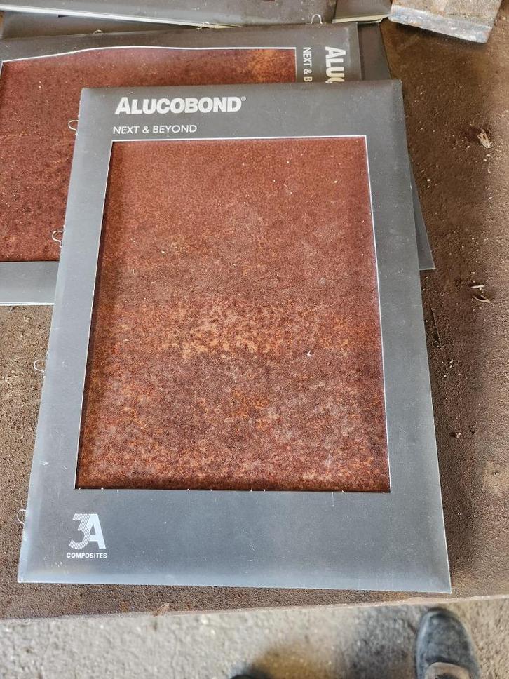 106 - Partij Alucobond, Dibond panelen, binnen panelen, Huis en Inrichting, Keuken | Keukenelementen, Nieuw, Minder dan 100 cm