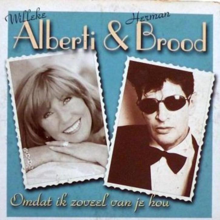 Willeke Alberti & Herman Brood – Omdat Ik Zoveel Van Je Hou, Cd's en Dvd's, Cd Singles, Zo goed als nieuw, Nederlandstalig, 1 single