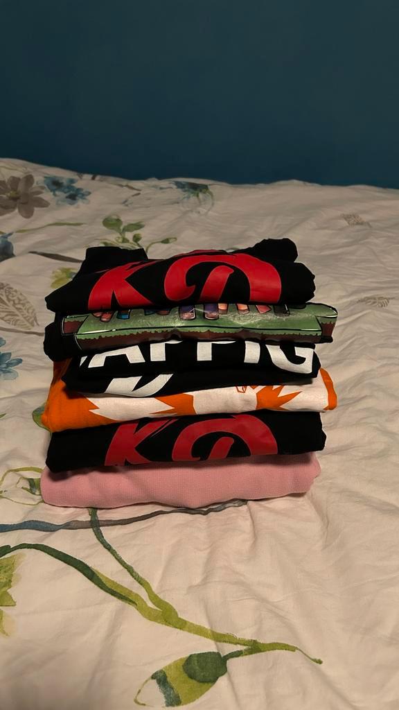 Oude Merchandise Enzo Knol, Dylan Haegens, Linktijger & Harm, Kleding | Dames, T-shirts, Gedragen, Zwart, Lange mouw, Ophalen of Verzenden