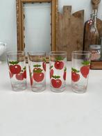 Vintage Gulf Limonadeglazen - Jaren 70, Glas of Glazen, Gebruikt, Ophalen of Verzenden, Glas