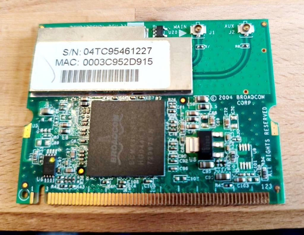 Wlan wifi mini PCI voor IBM Thinkpad T30, T40, T41, T42 etc., Ophalen of Verzenden