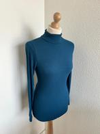 King Louie maat L blauwe col trui, longsleeve rolkraag 2472, Blauw, Maat 42/44 (L), Ophalen of Verzenden, Zo goed als nieuw