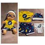 Poppenkleding voor jongen 34cm pop, Ophalen of Verzenden, Nieuw, Babypop