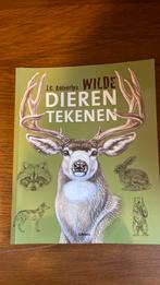 J.C. Amberlyn - Wilde dieren tekenen, Boeken, J.C. Amberlyn, Ophalen of Verzenden, Zo goed als nieuw, Tekenen en Schilderen