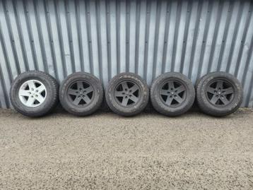 5x Lichtmetalen velg origineel jeep wrangler JK beschikbaar voor biedingen