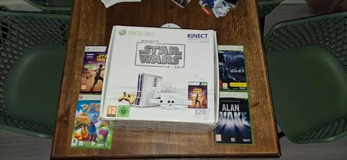 xbox 360 star wars limited edition, Spelcomputers en Games, Spelcomputers | Xbox 360, Gebruikt, 320 GB, Met 1 controller, Met games