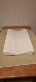 Aankleedkussen Bebe-Jou wit 72 x 44 cm met hoezen paars, Kinderen en Baby's, Badjes en Verzorging, Ophalen of Verzenden, Zo goed als nieuw