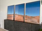 3 lijsten 60 x 90 en 61 x 91 zwart goud en brons, Huis en Inrichting, Woonaccessoires | Lijsten, Ophalen, 50 tot 75 cm, Metaal of Aluminium