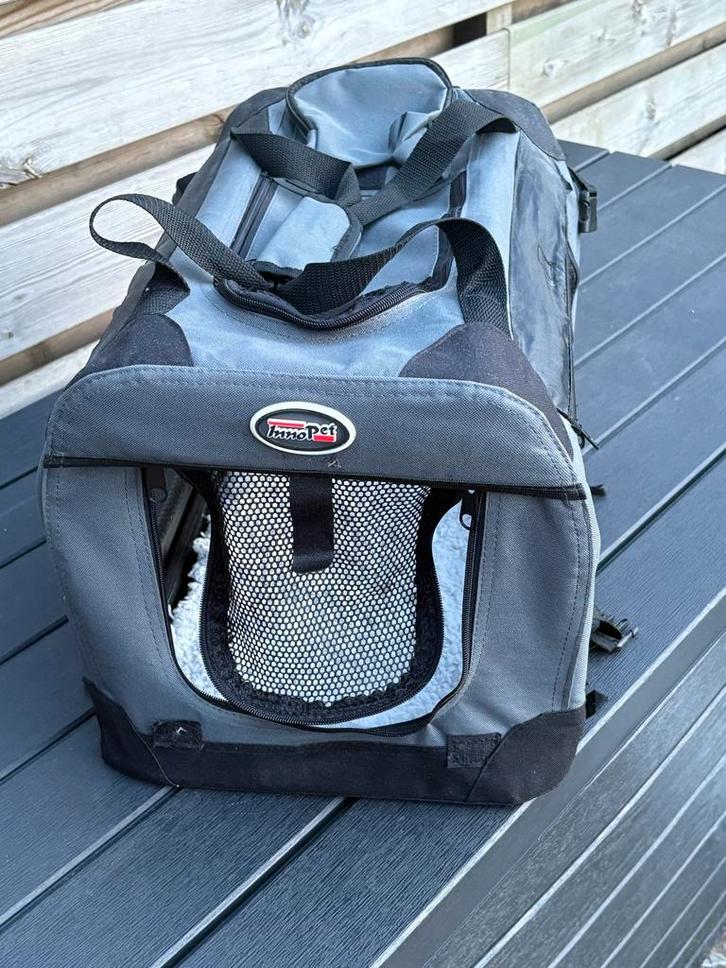 Honden reis bench mand 50x35x35 Innopet, Dieren en Toebehoren, Transportboxen, Zo goed als nieuw, Ophalen of Verzenden