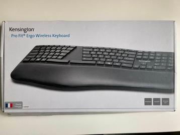  Ergonomic Kensington Pro Fit Wireless Keyboard AZERTY (FR) beschikbaar voor biedingen