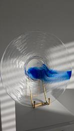 Bormioli Rocco Murano Glazen Schaal - Cobaltblauw, Antiek en Kunst, Ophalen of Verzenden