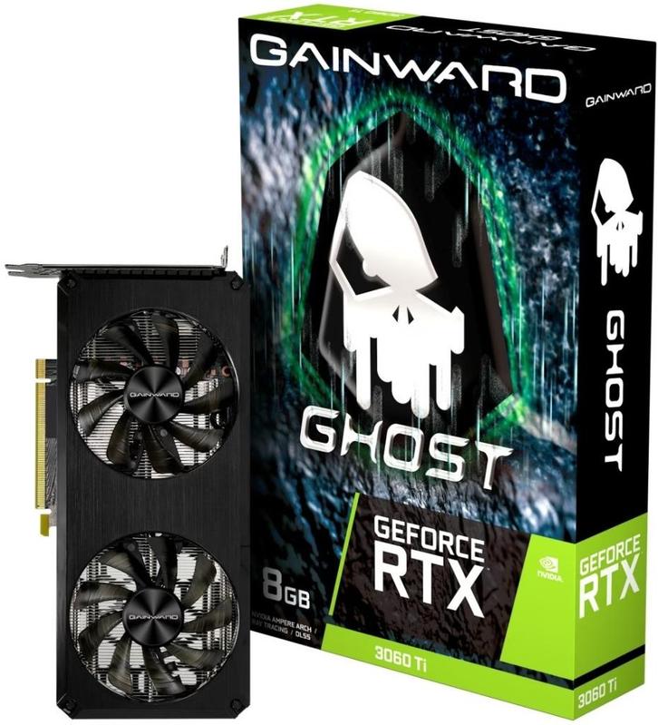 Gainward GeForce RTX 3060 Ti Ghost Videokaart, Computers en Software, Videokaarten, Zo goed als nieuw, Nvidia, PCI-Express 4.0