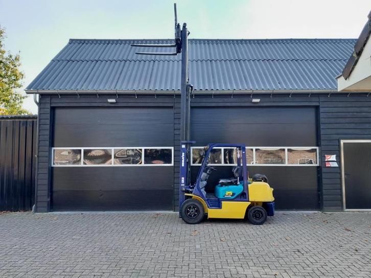 Komatsu FG 25 HT-14 LPG - heftruck - Freelift - Sideshift, Zakelijke goederen, Machines en Bouw | Heftrucks en Intern transport