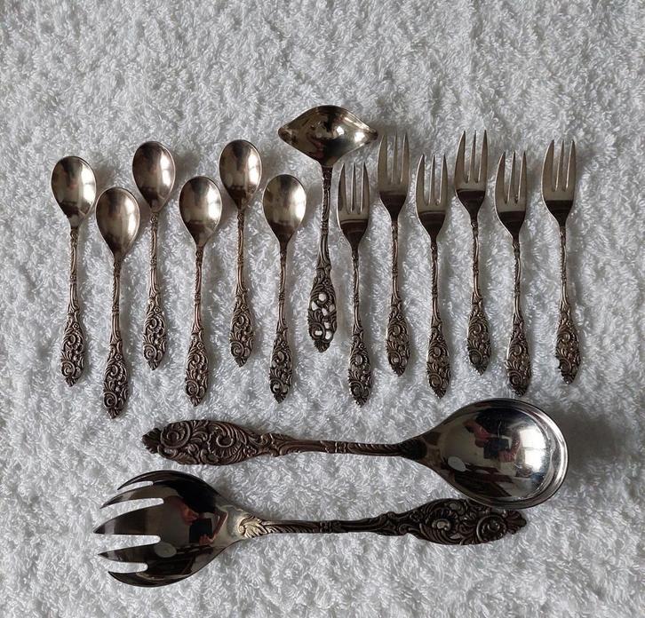 15st. GERO bestek model Oud Hollands, Antiek en Kunst, Curiosa en Brocante, Ophalen of Verzenden