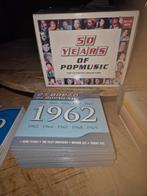 50cd box / 50 years of Popmusic - 1940 tm 1989, Ophalen of Verzenden, Zo goed als nieuw, Pop