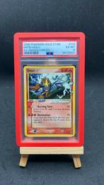 Pokemon goldstar Entei PSA 6, Ophalen of Verzenden, Zo goed als nieuw, Losse kaart